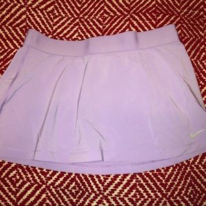 Purple Nike tennis skirt
